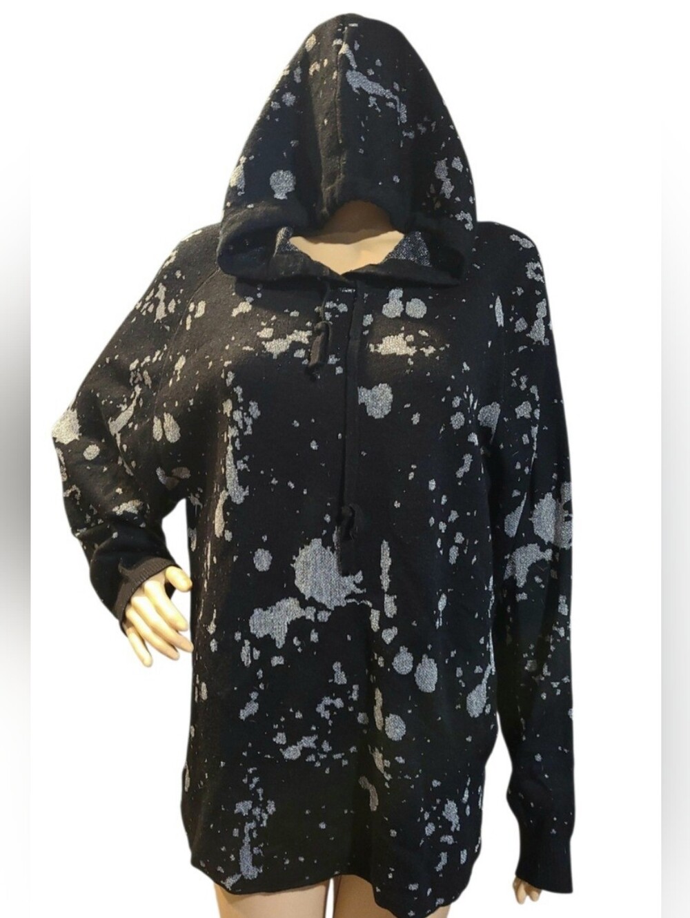 Crazy Train Knit Hooded Sweater